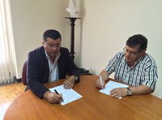 Assinatura do protocolo de colaboração