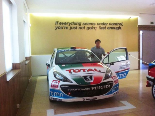 Diogo gago no Museu do Caramulo