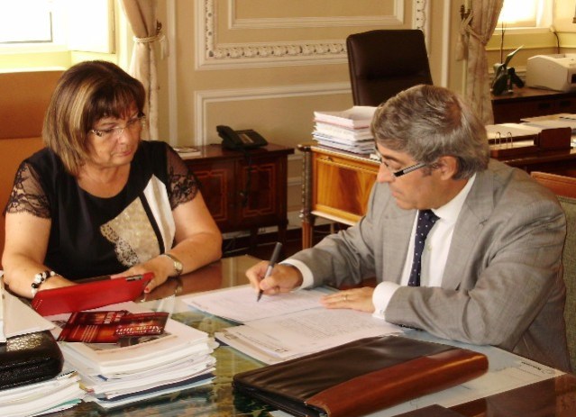 Assinatura do contrato