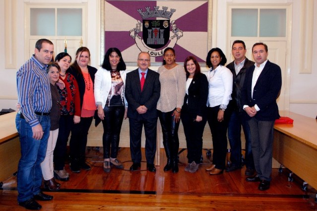 Visita da embaixadora de Cuba, Johana Tablada, acompanhada dos Médicos Cubanos que estiveram em visita ao Concelho de Loulé