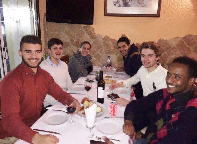 Helder Semedo, à direita, e a sua equipa