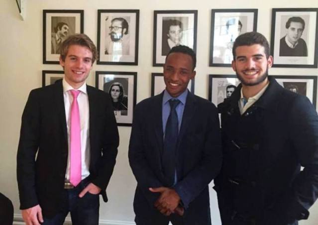 Mateus Rocha, Hélder Semedo e João da Conceição Silva