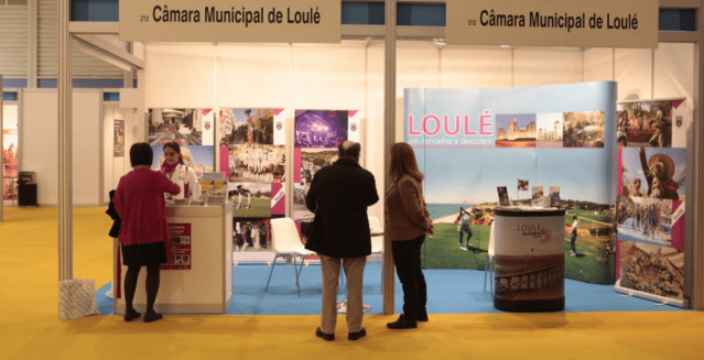 Stand da Câmara Municipal de Loulé na INTUR 2015 - foto da organização