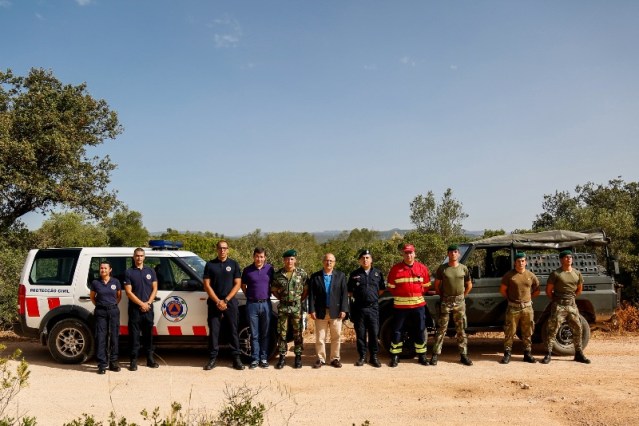 Exército patrulha Cconcelho de Loulé