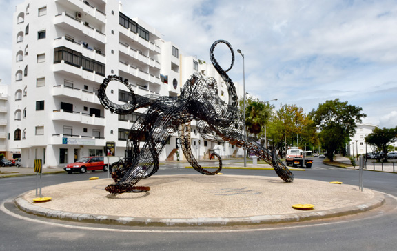 Rotunda do Polvo - Quarteira