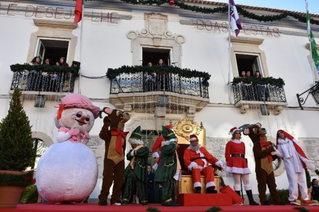 Chegada do Pai Natal a Loolé