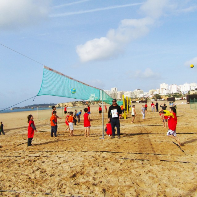 Gira-Vólei na Praia de Quarteira - Concelho de Loulé