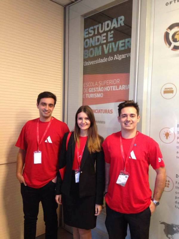 Equipa vencedora com Inês Arribança ao centro