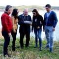 Projeto da praia para a albufeira da Barragem de Odeleite – Visita 2015